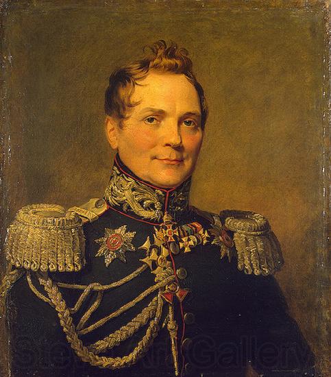George Dawe Portrait of Karl Wilhelm von Toll Norge oil painting art